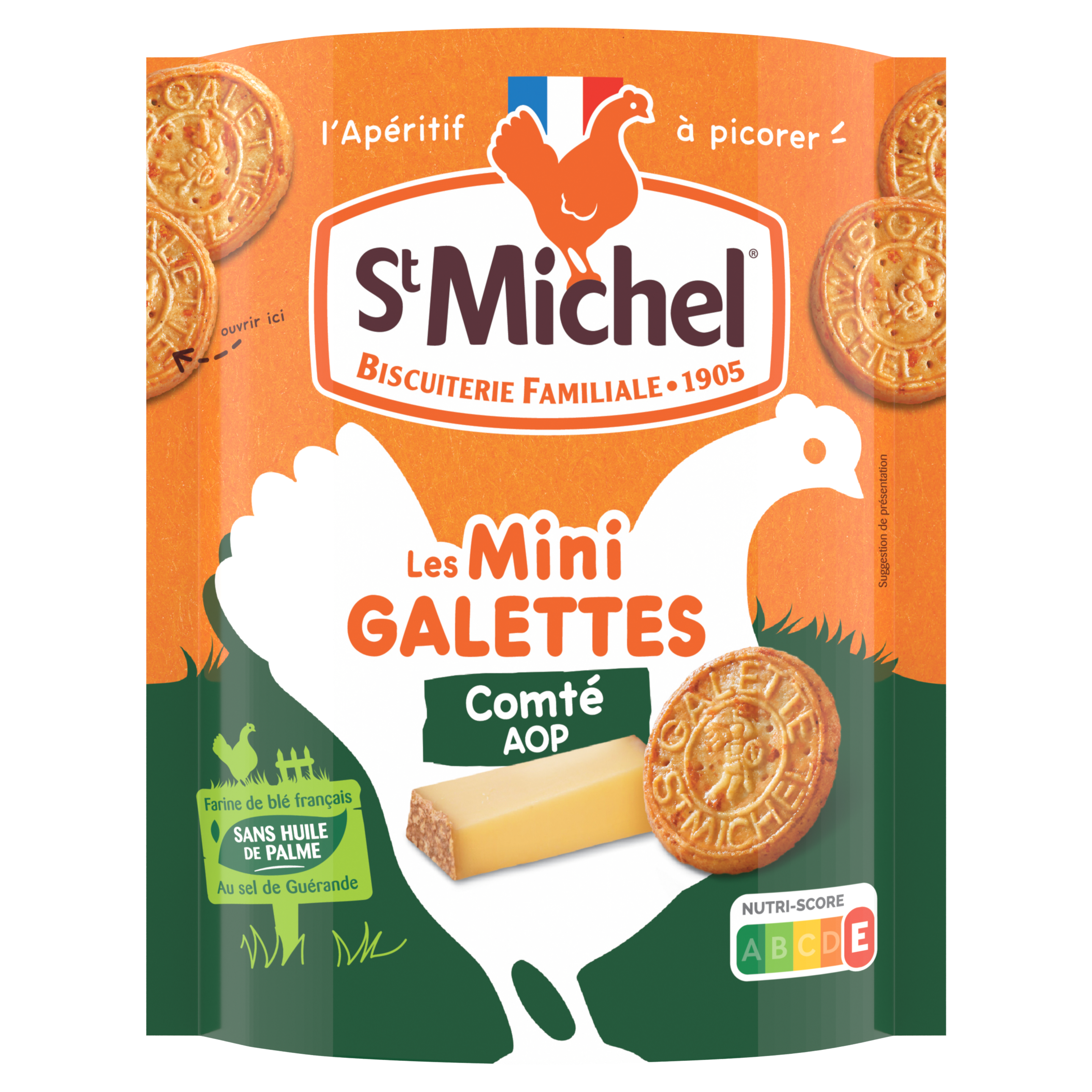Mini galettes comté