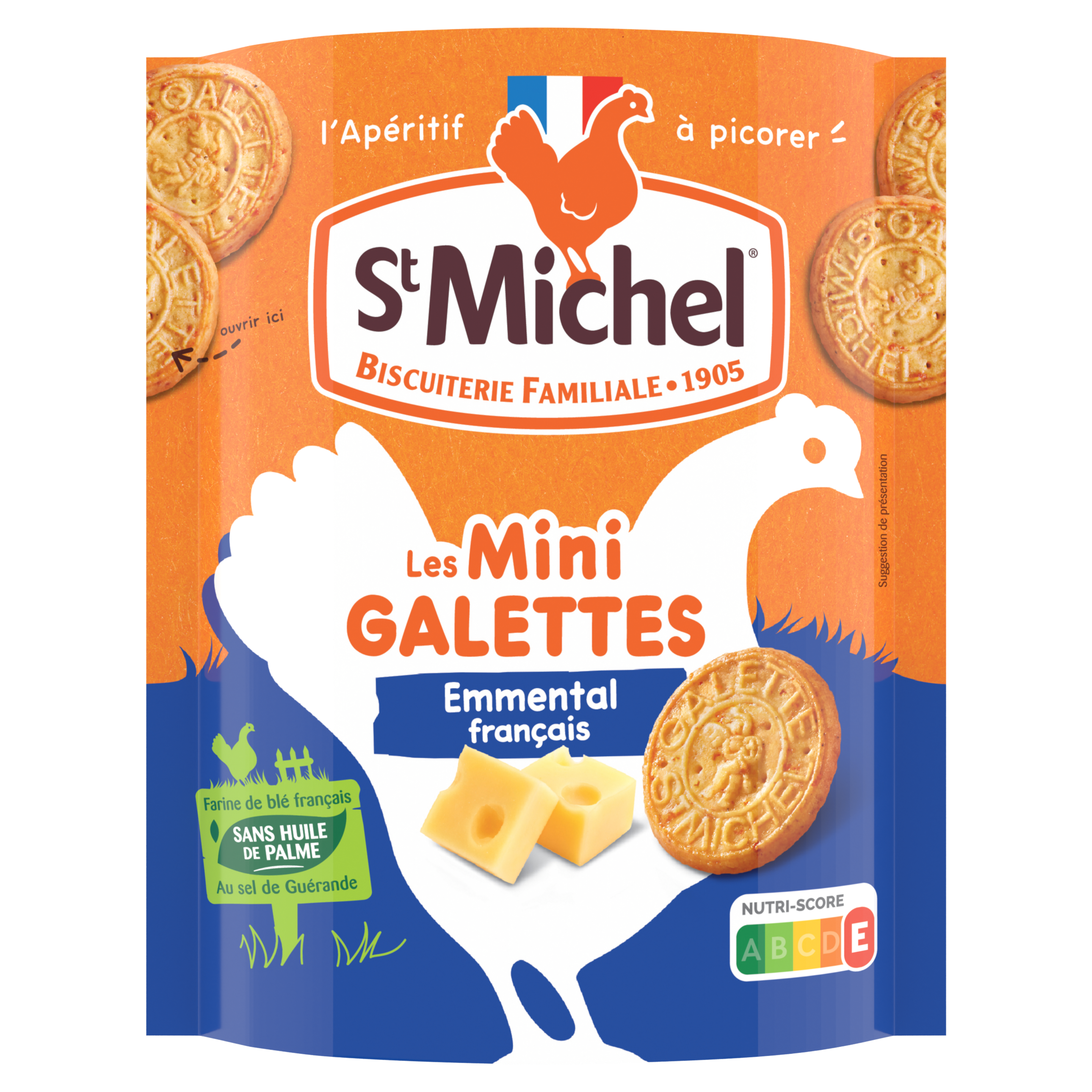 Mini galettes emmental
