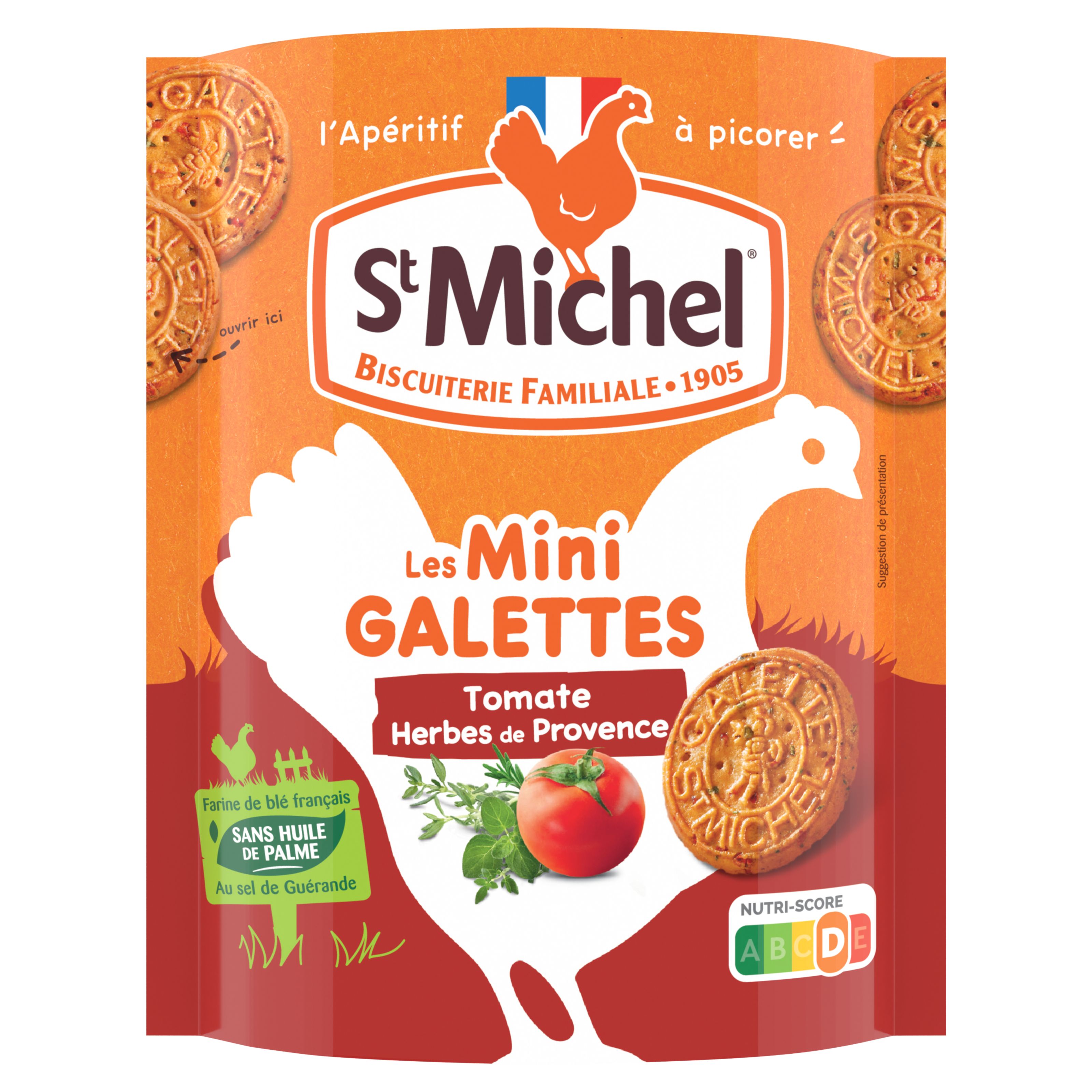 Miini galettes tomate