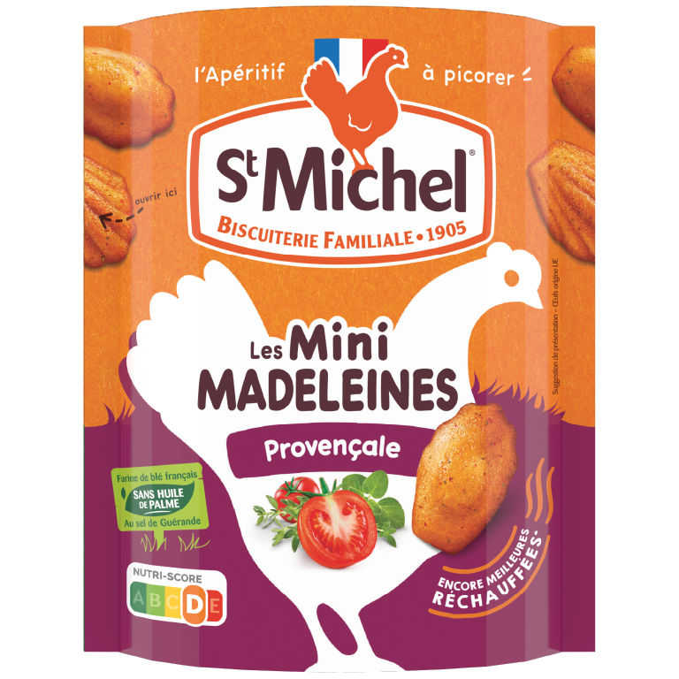 Mini madeleines provençale