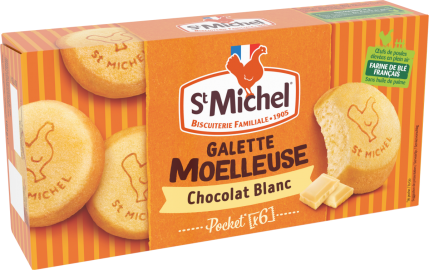 Galette Moelleuse Chocolat Blanc St Michel Galette Moelleuse Chocolat Blanc St Michel