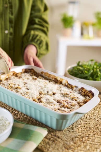 Crumble tomates et mozzarella