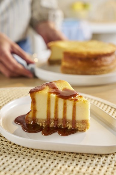 Cheesecake breton caramel beurre salé
